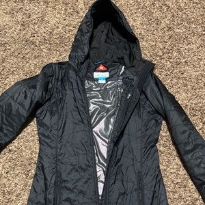 Columbia Women's Black Quilted Ski Jacket